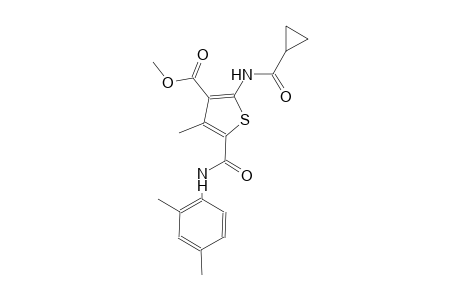 methyl 2-[(cyclopropylcarbonyl)amino]-5-[(2,4-dimethylanilino)carbonyl]-4-methyl-3-thiophenecarboxylate