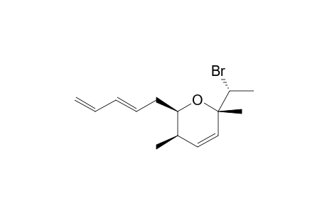(1'R,2S,2''E,5R,6R)-2-(1'-Bromoethyl)-2,5-dimethyl-6-(penta-2'',4''-dienyl)-tetrahydropyran