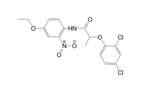 2-(2,4-dichlorophenoxy)-N-(4-ethoxy-2-nitrophenyl)propanamide
