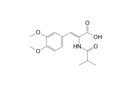 alpha-Isobutyramido-3,4-dimethoxycinnamic acid