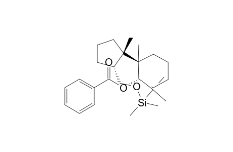 (1.alpha.)-2.beta.-[2.alpha.-(tert-Butyldimethylsiloxymethyl)-1-.beta.-methylcyclopentyl]-2.alpha.-methylcyclohexyl benzoate