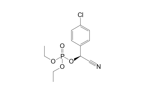 (S)-2-(Diethylphosphoryloxy)-2-(4-chlorophenyl)acetonitrile