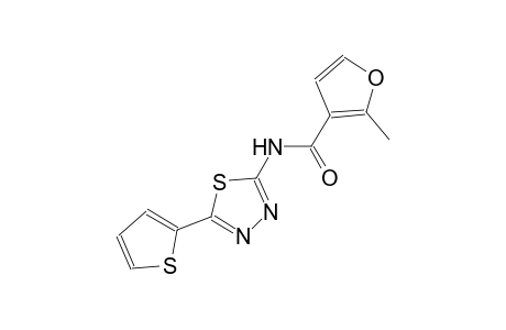 2-methyl-N-[5-(2-thienyl)-1,3,4-thiadiazol-2-yl]-3-furamide