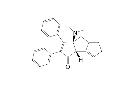 7a-(Dimethylamino)-1,2-diphenyl-3a,5,6,6a,7,7a-hexahydrocyclopenta[a]pentalen-3-one