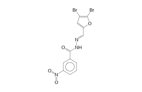 N'-(4,5-Dibromofurfurylidene)-3-nitrobenzhydrazide