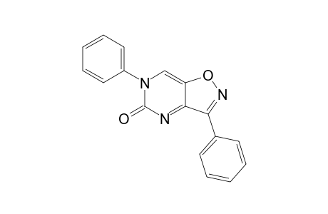 3,6-Diphenylisoxazolo[4,5-d]pyrimidinone