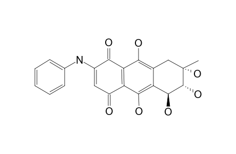 6-(PHENYLAMINO)-6-DEMETHOXY-BOSTRYCIN