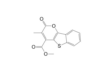 2H-[1]Benzothieno[3,2-b]pyran-4-carboxylic acid, 3-methyl-2-oxo-, methyl ester