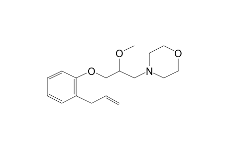 1-(2-Allylphenoxy)-3-morpholinopropan-2-ol, o-methyl