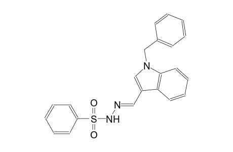 N'-[(E)-(1-benzyl-1H-indol-3-yl)methylidene]benzenesulfonohydrazide