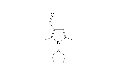 1H-pyrrole-3-carboxaldehyde, 1-cyclopentyl-2,5-dimethyl-