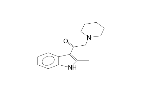 2-methyl-3-piperidinoacetylindole