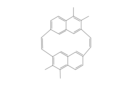 anti-4,5,14,15-Tetramethyl[2](2,7)naphthalenophane-1,11-diene