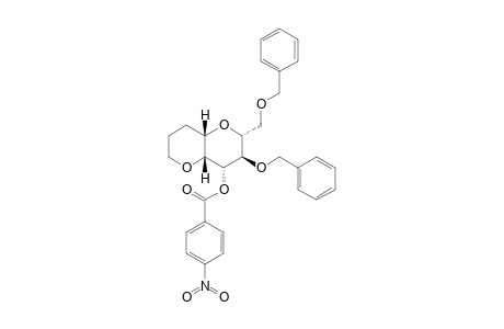 (2R,3R,4R,4aR,8aS)-3-Benzyloxy-2-(benzyloxymethyl)octahydropyrano[3,2-b]pyran-4-yl 4-nitrobenzoate