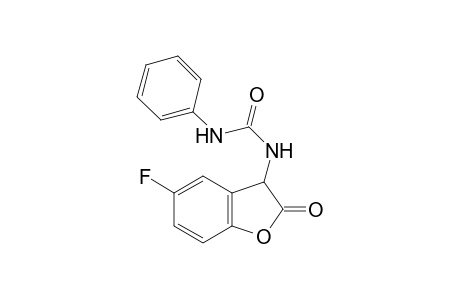 N-(5-Fluoro-2-oxo-2,3-dihydro-1-benzofuran-3-yl)-N'-phenylurea