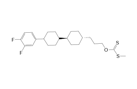 O-3-{trans-4-[4-(3,4-Difluorophenyl)cyclohexyl]cyclohexyl}propyl S-methyl dithiocarbonate
