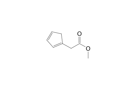 2-(1-cyclopenta-1,3-dienyl)acetic acid methyl ester