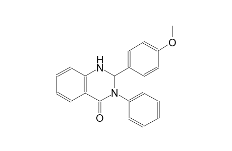 4(1H)-quinazolinone, 2,3-dihydro-2-(4-methoxyphenyl)-3-phenyl-