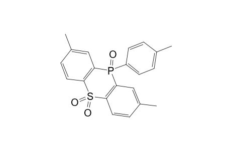 Phenothiaphosphine, 2,8-dimethyl-10-p-tolyl-, 5,5,10-trioxide