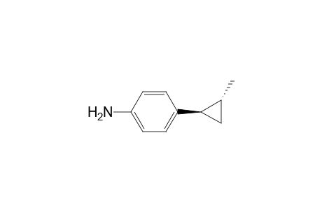 trans-4-(2'-methylcyclopropyl)aniline