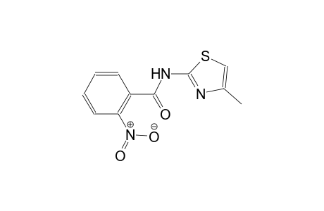 N-(4-methyl-1,3-thiazol-2-yl)-2-nitrobenzamide