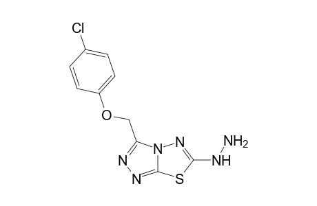 3-[(4-Chlorophenoxy)methyl]-6-hydrazino[1,2,4]triazolo[3,4-b][1,3,4]thiadiazole