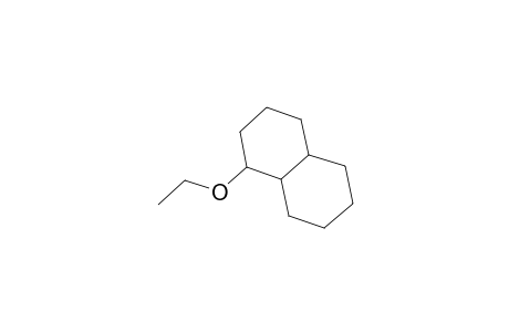Naphthalene, 1-ethoxydecahydro-, trans-