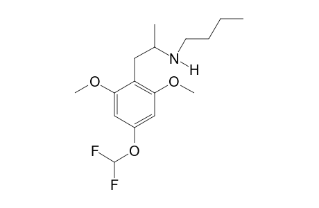 N-Butyl-4-(2,2-difluoromethoxy)-2,6-dimethoxyamphetamine