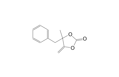 1,3-dioxolan-2-one, 4-methyl-5-methylene-4-(phenylmethyl)-