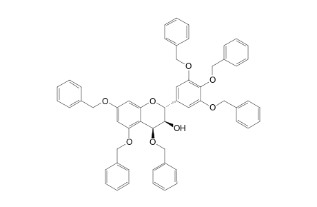 2,3-trans-3,4-cis-4,5,7,3',4',5'-Hexakis(benzyloxy)flavan-3-ol