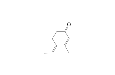 (E)-4-Ethylidene-3-methyl-2-cyclohexen-1-one
