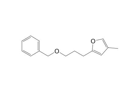 2-[3'-(Benzyloxy)propyl]-4-methylfuran