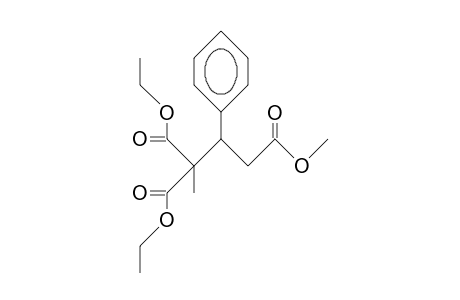 1-Methyl-2-phenyl-1,1,3-propanetricarboxylic acid, 1,1-diethyl 3-methyl ester