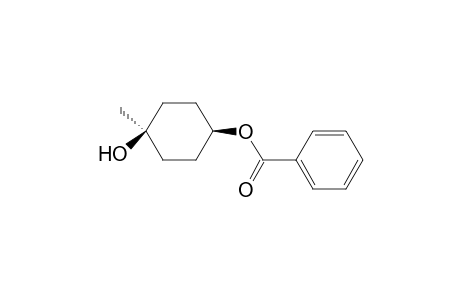 1,4-Cyclohexanediol, 1-methyl-, 4-benzoate, cis-