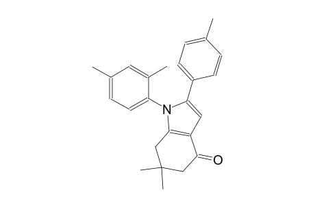 4H-indol-4-one, 1-(2,4-dimethylphenyl)-1,5,6,7-tetrahydro-6,6-dimethyl-2-(4-methylphenyl)-
