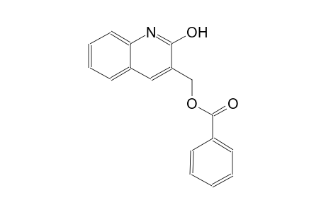 (2-hydroxy-3-quinolinyl)methyl benzoate