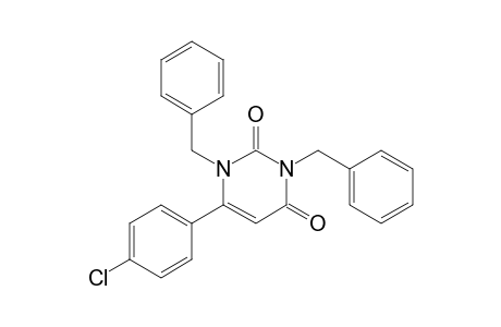 6-(4-Chlorophenyl)-N,N-dibenzyluracil
