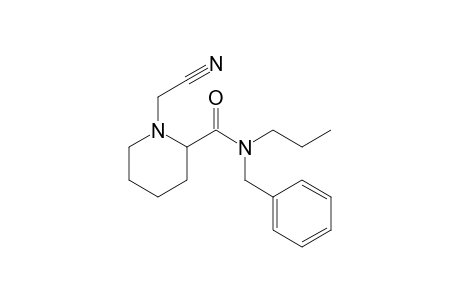 1-cyanomethylpiperidine-2-carboxylic acid benzylpropylamide