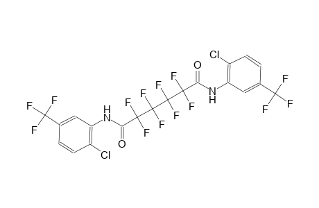 N~1~,N~6~-bis[2-chloro-5-(trifluoromethyl)phenyl]-2,2,3,3,4,4,5,5-octafluorohexanediamide