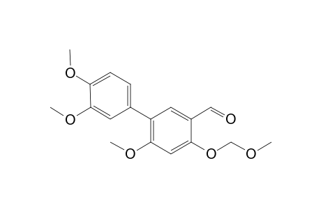 3',4',6-trimethoxy-4-(methoxymethoxy)biphenyl-3-carbaldehyde