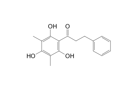 1-[3,5-dimethyl-2,4,6-tris(oxidanyl)phenyl]-3-phenyl-propan-1-one