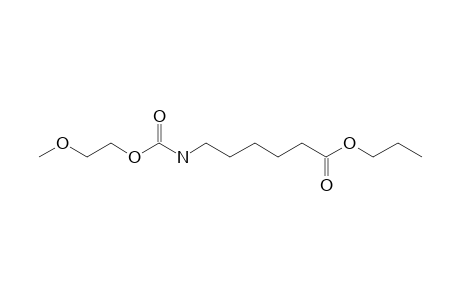 6-Aminocaproic acid, N-(2-methoxyethoxycarbonyl)-, propyl ester