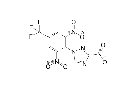 1-[2,6-Dinitro-4-(trifluoromethyl)phenyl]-3-nitro-1H-1,2,4-triazole