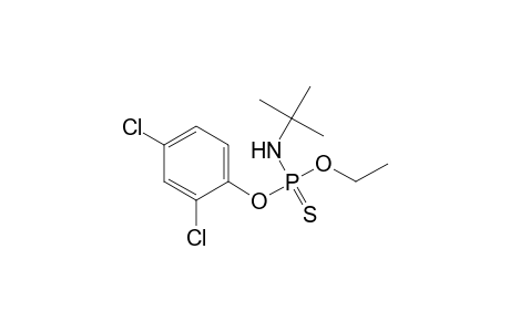 O-ethyl-O-(2,4-dichlorophenyl)t-butylphosphoramidothioate