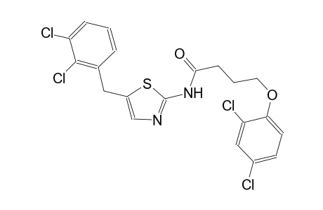 butanamide, 4-(2,4-dichlorophenoxy)-N-[5-[(2,3-dichlorophenyl)methyl]-2-thiazolyl]-