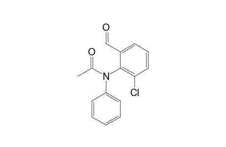 N-Acetyl-3-chloro-N-phenylanthraniladehyde