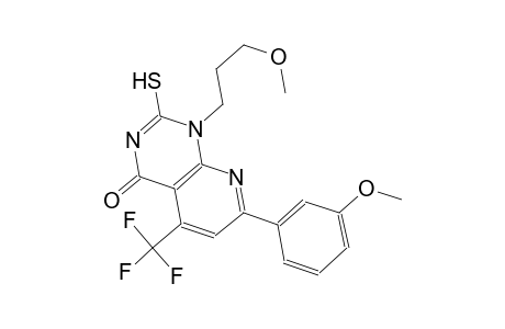 pyrido[2,3-d]pyrimidin-4(1H)-one, 2-mercapto-7-(3-methoxyphenyl)-1-(3-methoxypropyl)-5-(trifluoromethyl)-