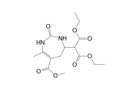 Propanedioic acid, [2,3,4,5-tetrahydro-6-(methoxycarbonyl)-7-methyl-2-oxo-1H-1,3-diazepi n-4-yl]-, diethyl ester