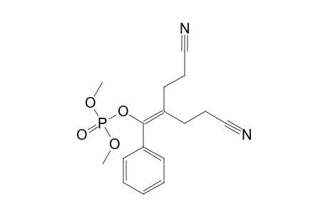 4-Cyano-2-(2-cyanoethyl)-1-phenylbut-1-enyl Dimethyl Phosphate