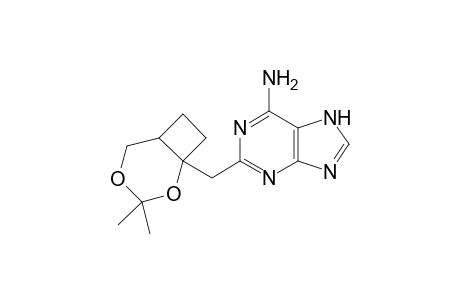 [1-(3,3-Dimethyl-2,4-dioxabicyclo[4.2.0]octyl)methyl]adenine